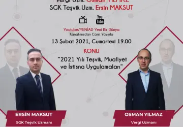 2026 Yılı Teşvik, Muafiyet ve İstisna Uygulamaları