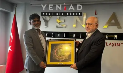 Sri Lanka İş Adamları Derneği yöneticilerini YENİAD olarak ağırladık.
